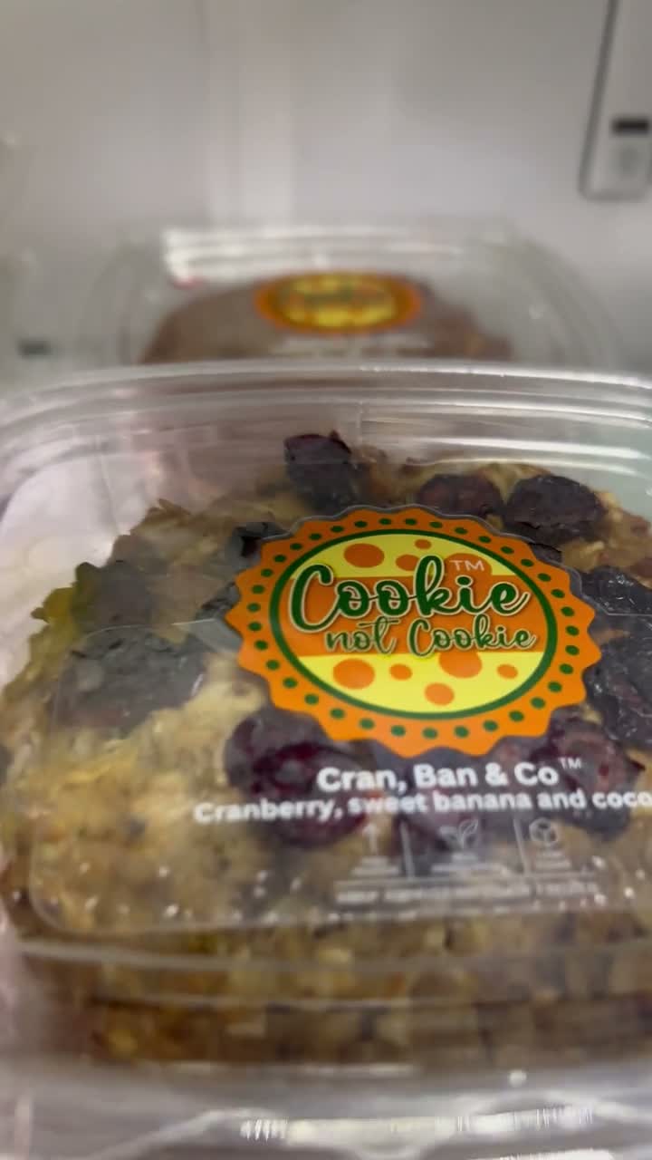 Cookie Not Cookie containers inside the fridge